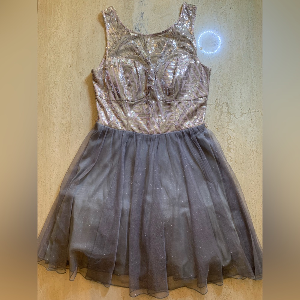 Bongo Sequin & Glitter Dress EUC